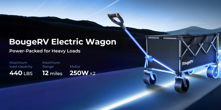 Haul Smarter, Not Harder: Discover BougeRV’s Electric Folding Wagon—Now Available Across Canada