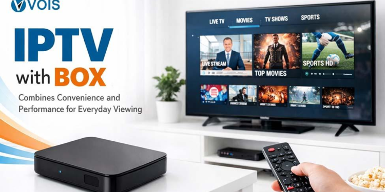 IPTV with Box Combines Convenience and Performance for Everyday Viewing