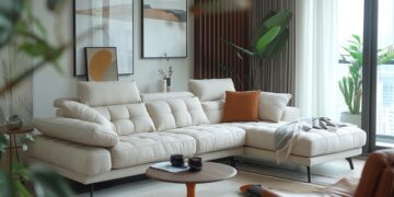 Different Types of L-Shaped Sofa Sets at the Asghar Furniture 
