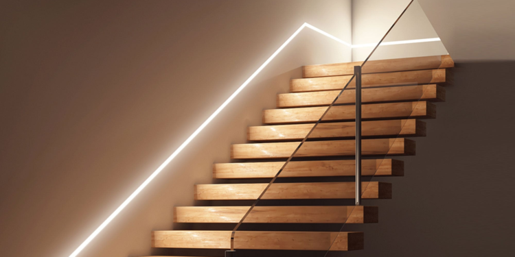 Steel Stair Step Lights: Industrial Strength Meets Modern Aesthetics