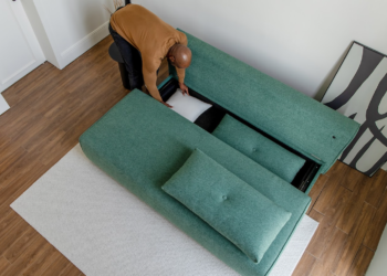 Green Haven: A Sofa Bed That Marries Style and Function