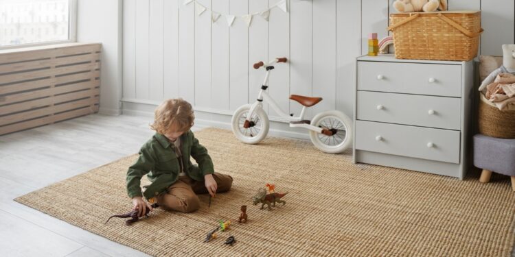 Create a Warmth Educational Space with Wool Rugs and Playroom Rugs